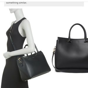 Lancaster Paris Camelia Smooth Leather Satchel